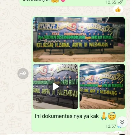 Pengiriman Papan Bunga Duka Cimarga